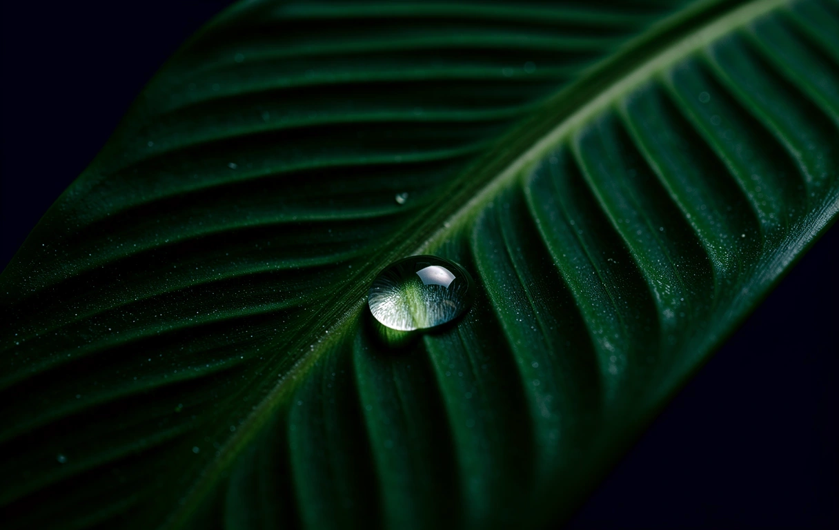 Macro botanical detail